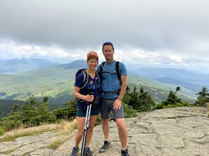 1-Dana & John Hiking VT