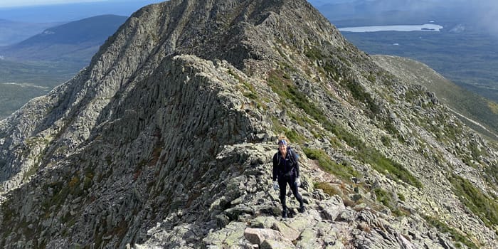 Dana on top of Mountain